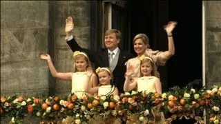 King Willem-Alexander takes Dutch throne