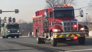 Fire trucks Responding Compilation #14