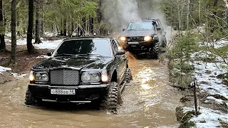 Первые тесты Bentley Arnage на Оффроуде) OffRoad