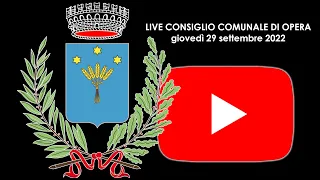Consiglio Comunale Live - 29 settembre 2022