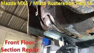 Mazda Mx5 / Miata Floor Repair.