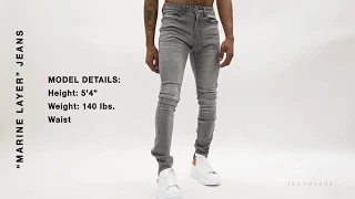 How SERENEDE Jeans Fit | Marine Layer Jeans | SERENEDE Menswear