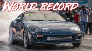 1350HP Baltic Supra Worlds Fastest Supra on Toyota Drivetrain - SEVENS on STREET TIRES!