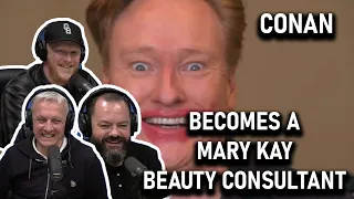 Conan Becomes A Mary Kay Beauty Consultant REACTION | OFFICE BLOKES REACT!!