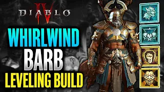 Diablo 4 - OP Whirlwind Barbarian Build Guide (Level 1-50) Best Barb Build After Nerf