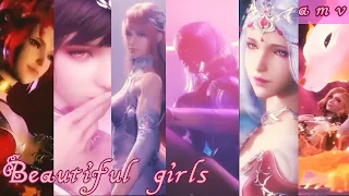 AMV ~ Beautiful girls ~ Soul land ~ Douluo Dalu ~ Боевой континент аниме клип  - 斗罗大陆