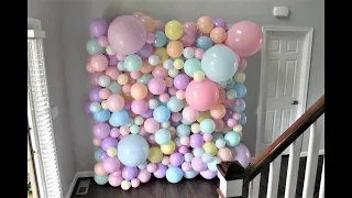 Balloon Wall DIY | How To | Tutorial