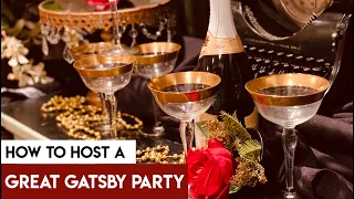 How to Host a Great Gatsby Party (Featuring a Jazz Supper Club)