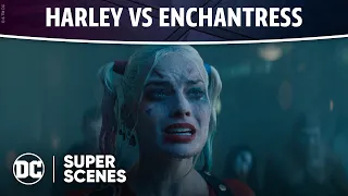 Suicide Squad - Harley vs Enchantress | Super Scenes | DC