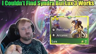 This Somehow Turned Into A Lux Carry Game With 8 Arcanists | TFT Set 11 Ranked 14.10b