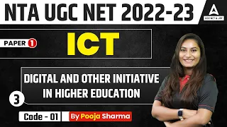 Digital & Other Initiatives #part3 | UGC NET ICT Paper 1 | UGC NET 2023