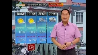 24 Oras: Metraweather: Magiging maalinsangan sa malaking bahagi ng bansa bukas