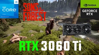 Sons of The Forest RTX 3060 Ti + i5-13400F (1080p,1440p,4K Ultra Settings)