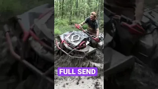 The can am xmr 1000 can’t be stopped in the mud