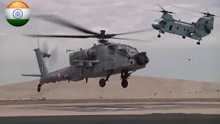 India Receives All Ordered AH-64E Apache and CH-47F Chinook Helicopters