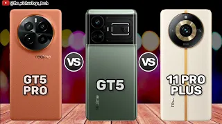 Realme GT5 Pro vs Realme GT5 vs Realme 11 Pro Plus || Mobile Comparison | Price ⚡ Which is Better?