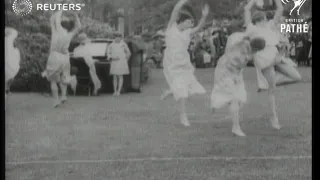 Dr. Annie Besant visits J. Krishnamurti at Wimbledon (1926)