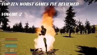 Top Ten Worst Games I've Reviewed - Volume 2