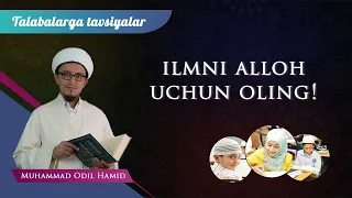 Ilmni Alloh uchun oling!  | Ustoz Muhammad Odil Hamid