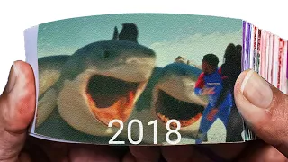 Headed Shark Attack of Evolution 2012 2018 Flipbook