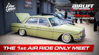 UK's FIRST Air Ride Cars & Coffee Meet with Airlift Performance | Car Audio & Security