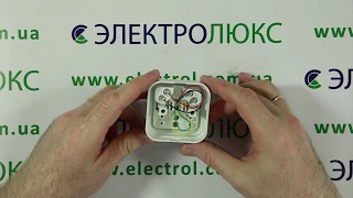 Розетка телефонная евро Makel Наружная серия белый 45114