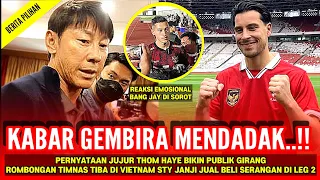 🔴TOP 10 KABAR TIMNAS! PSSI STY SEPAKAT KANS LOLOS PILDUN 2026 THOM HAYE DEBUT TIMNAS TIBA DI VIETNAM