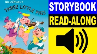 Three Little Pigs Read Along Story book | Three Little Pigs Read Aloud Story Books for Kids