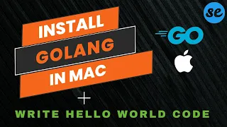 Install Golang on Mac in 5 MINUTES (No Homebrew) & Write Hello World!