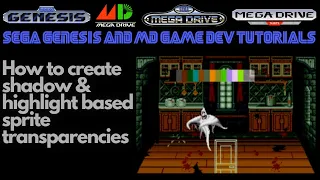 How to Create Sprite Transparencies for Sega Genesis & Mega Drive - Beginner Game Dev Tutorials