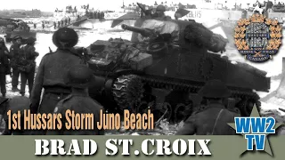 DDay - 1st Hussars Storm Juno Beach