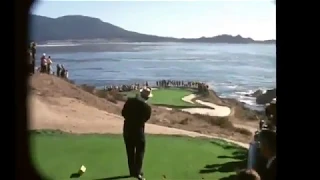 sam snead and jack nicklaus at pebble beach 1963