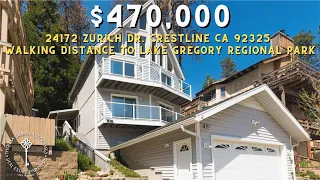 Home Tour: $470k Lake View Home For Sale In Crestline, CA | Walk To Lake Gregory Regional Park 2022