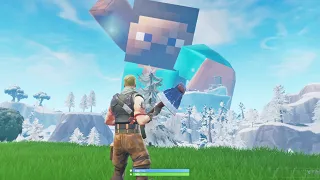 I Made a Minecraft x Fortnite Event..