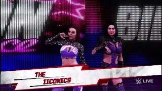 WWE 2K20 - The Riott Squad and Asuka VS The IIconics and Sasha Banks