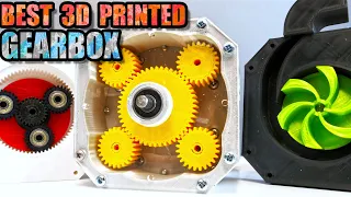 Extremely Powerful FOUR MOTOR GEARBOX + Planetary Gearbox & Water Pump (100% 3D Printed)