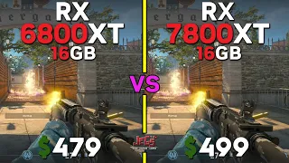 RX 6800 XT vs RX 7800 XT | R7 7800X3D | Tested in 15 games