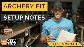 “Archery Fit” Ep.8 Bow Setup Notes | Bow Life TV