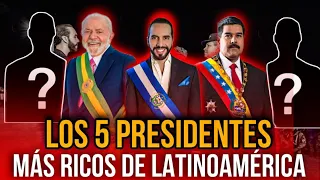 Bukele en la lista de los 5 Presidentes más ricos de Latinoamérica