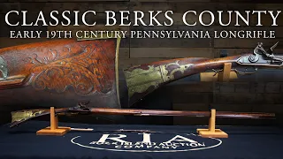 Angstat Attributed Berks County Pennsylvania Longrifle  | Featured in "The Kentucky Rifle" by Dillin