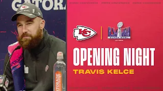 Travis Kelce: “What a time to be alive baby” | Super Bowl LVIII Opening Night