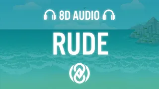 COUR, DJSM & Robbe - Rude | 8D Audio 🎧