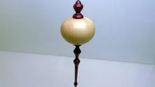 Woodturning Christmas Ornament