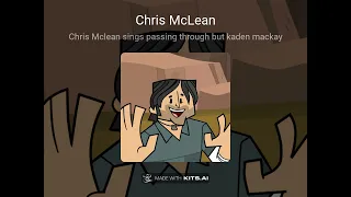 Chris McLean sings Passing Through (can't the future just wait) by Kaden Mackay