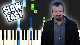 Only Jesus - Casting Crowns | SLOW EASY PIANO TUTORIAL + SHEET MUSIC by Betacustic