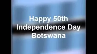 Happy 50th Independence Day Botswana!