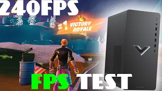 HP Victus Gaming PC Fortnite Fps Benchmark Performance Mode (240 Fps Cap) 2023-2024