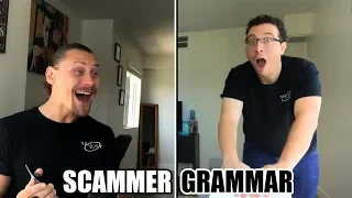 Epic Scammer Time Wasted - Best Ending Ever | Scammer Grammar