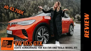 VW ID.5 GTX im Fahrbericht (2022) Starke Konkurrenz für Kia EV6 und Tesla Model Y?! Test | Review