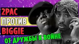 Как 2Pac и Biggie Перешли от Дружбы к Вражде